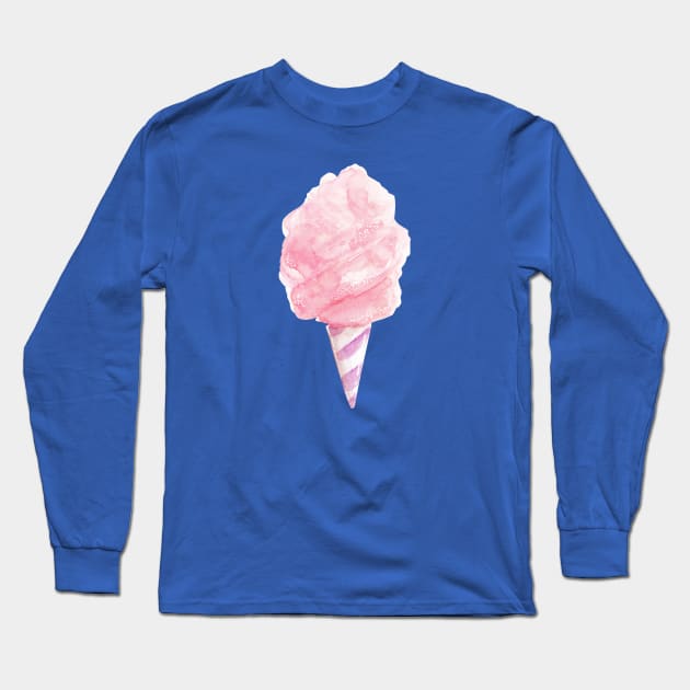 cotton candy Long Sleeve T-Shirt by shoko